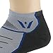 Swiftwick- VIBE ZERO Trail & Road Running Socks, No-Show (OIy Blue, Large)
