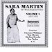 Sara Martin Vol. 1 (1922-1923) cover