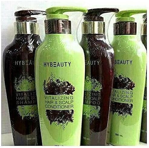 6 Sets of Hybeauty Vitalizing Hair &amp; Scalp Shampoo and Conditioner 300 ml. with tracking &amp;gift