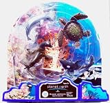 Planet Earth Ocean Animals Figurine 6 pc Play Set with Play Mat