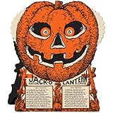 Beistle Jack-O-Lantern Fortune Wheel Game, 9-Inch by 7-1/2-Inch