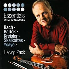 Bach, Bart�k, Kreisler, Skalkottas & Ysa�e: Essentials - Works for Solo Violin
