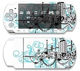 ~Sony PSP Slim 3000 Skin Decal Sticker - Blue Casino Royal~