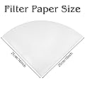 BOUBONI 10" Fryer Oil Filter 25pcs 