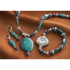 Ocean's Azurite Wristwatch
