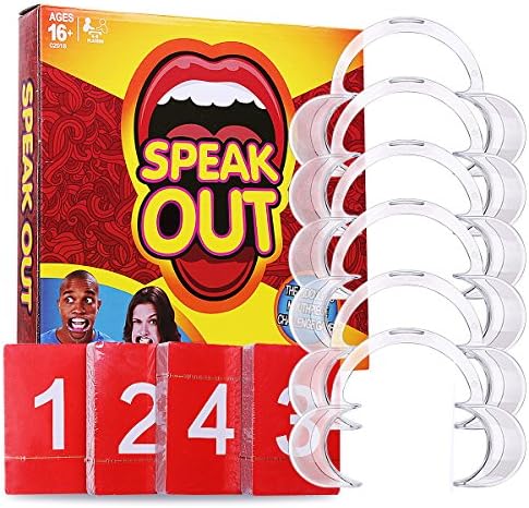 iManson Speak Out Game, Family Edition, the Authentic, Hilarious, Mouth Guard Party Game