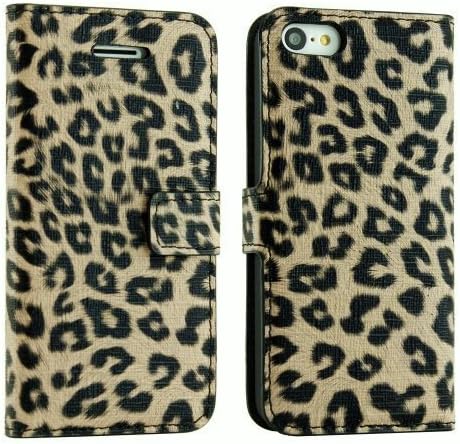 iPhone 6s Case Wallet, ECL Eagle Series Premium PU Leather Wallet Case Cover for iPhone 6/6S (Leopard)