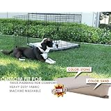Animated Pet PK-083-24 Crate Pad Fits 48 X 30 X 35 Petmate Pet Home Deluxe Edition Wire Kennel crates- Sand-Beige Color