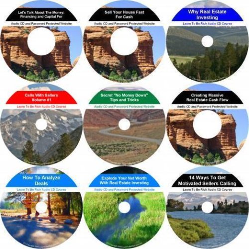 The Advanced No Money Down, Motivated Seller, Self Paced Real Estate Mentoring System on 9 CDs