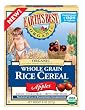 Earth's Best Organic Whole Grain Rice Cereal with Apples, 8-Ounce Boxes (Pack of 6)