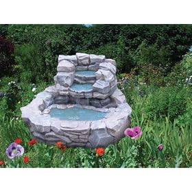 STI Cobblestone Cascade Waterfall Fountain from Garden Fountains