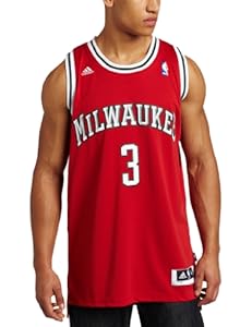 NBA Milwaukee Bucks Brandon Jennings Swingman Jersey (Red, X-Large)