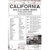 Northern California Gold & Gem Maps Then & Now