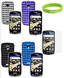 Premium 4 TPU Skin Case Covers for Samsung Droid Charge. CrazyOnDigital Bra ....