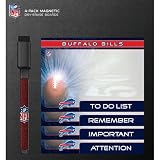 Turner Buffalo Bills Magnetic To Do Notes, 4 Pack (8730196) Amazon.com