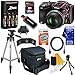 Nikon COOLPIX L830 16 MP CMOS Digital Camera with 34x Zoom NIKKOR Lens, HD Video & Tiltable 3' LCD - Plum (Import) + 4 AA High Capacity Batteries with Quick Charger + 10pc Bundle 32GB Deluxe Accessory Kit w/ HeroFiber® Ultra Gentle Cleaning Cloth