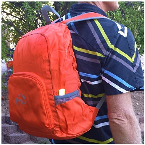 Wind Tour Ultra-Lightweight Packable Hiking Daypack - 4 Colors - WATER RESISTANT - LIFETIME GUARANTEE