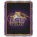 LSU Tigers 48"x60" Jacquard Acrylic Throw
