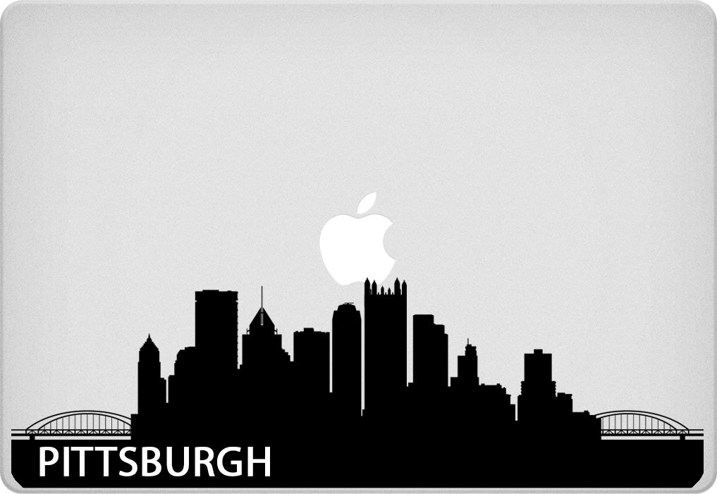Amazon.com: PGH Pittsburgh PA Pennsylvania Oval Car Sticker Indoor ...
