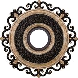 22 NAPOLI CEILING MEDALLION Sterling Walnut