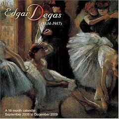 Edgar Degas 2009 Wall Calendar