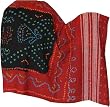 Womens Wrap Dress Tie & Dye Wool Fabric Indian Shawls 80 x 35 inches (tdswl324)