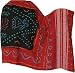 Womens Wrap Dress Tie & Dye Wool Fabric Indian Shawls 80 x 35 inches (tdswl324)