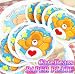 ケアベア・8枚入り・ペーパープレートSサイズ・紙皿・CareBears Paper Plate S・パーティーグッズ
