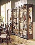 American Drew Grand Revival Russet Curio China Cabinet 132-855/856