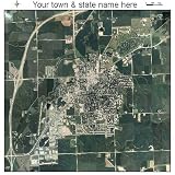 Aerial Photography Map of Le Mars, Iowa 2008 IA