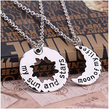 Game Of Thrones MOON OF MY LIFE and SUN &amp; STARS Pendant Necklace Jewelry