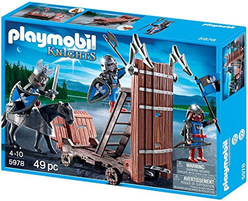 PLAYMOBIL Blue Knights with Battering Ram