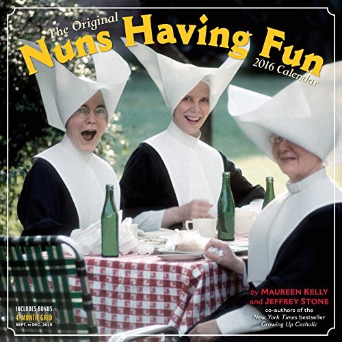 Nuns having fun wall calendar 2016