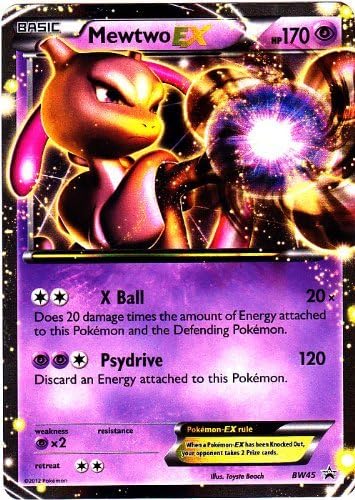 Pokmon Trading Card - MEWTWO EX Promo BW45 by Pokmon TCG