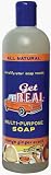 Blue Q GET REAL Multi Purpose Soap-Orange/Ginger