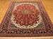Kashan Persian Rug, 9' 9 x 6' 7