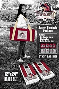 Indiana University East Red Wolves Junior 12x24 Cornhole Game Package
