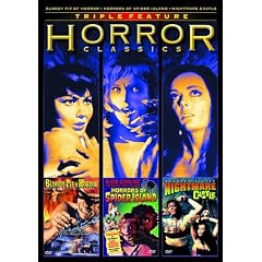 Horror Classics Triple Feature (Bloody Pit of Horror   Horrors of Spider Island   Nightmare... by 