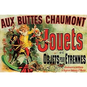 Jouets (Vintage Ad, As Seen on Friends) Art Poster Print - 24" X 36"