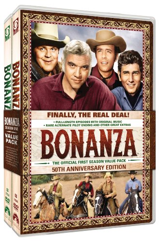 Bonanza: The Official First Season, Vol 1 & 2 by Lorne GreenePernell RobertsDan BlockerMichael LandonCameron Mitchell
