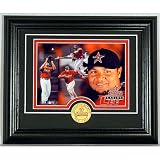 Highland Mint Houston Astros Carlos Lee Framed with Bronze Coin