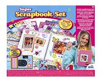 1500 Piece Scrapbook Set with Camera by Mega Brands