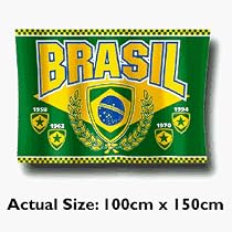 2002 Brasilien Fahne