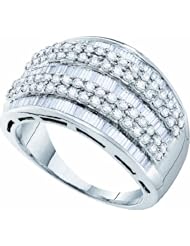 1.30ctw Diamond Fashion Band (He) 14K White Gold