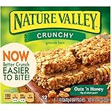 Nature Valley Crunchy Granola Bars - Oats 'n Honey - 8.9 oz - 12 ct