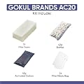 Gokul Brands AquaClear 20 HOB Maintenance & Replacement Filter Media Kit