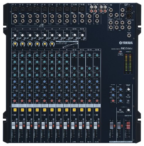 Yamaha MG166C 16 Input 6 Bus Rack Mountable Mixer