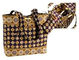 Maggi B French Country Navy Mosaic Quilted Cotton Day Tote Fall - 2007 #MB02842