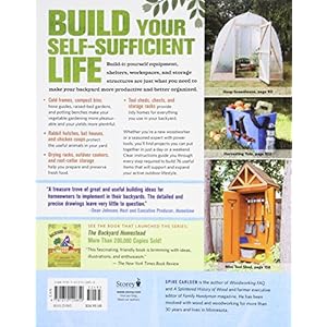 The Backyard Homestead Book of Building Projects: 76 Useful Things You Can Build to Create Customized Working Spaces and Storage Facilities, Equip the