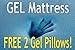 DynastyMattress 10-inch CoolBreeze Gel Memory Foam Mattress-Queen Size